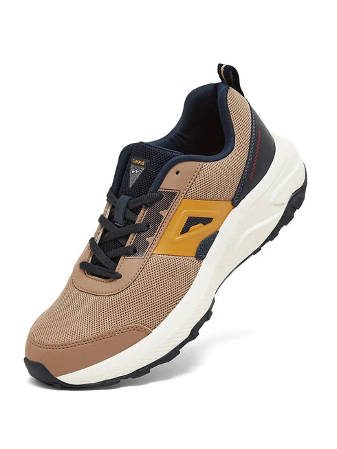 UNIC Beige Men's Running Shoes