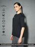 Women Printed Boxy Fit Round Neck T-shirt with COTFLEX