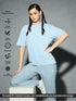 Women Printed Boxy Fit Round Neck T-shirt with COTFLEX