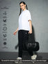 Women Printed Boxy Fit Round Neck T-shirt with COTFLEX