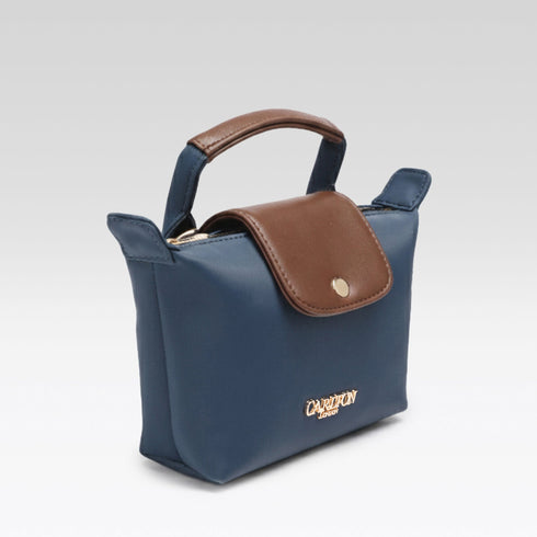 Carlton London Blue Two Toned Sling Bag CLLP 1049 Blue