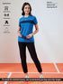 Women Solid Slim Fit Round Neck T-shirt with TECHNO COOL