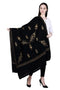 Women's Hand Embroidered Wool Shawl