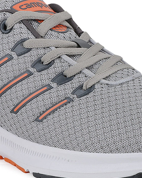 VACUM Grey Men's Running Shoes