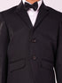 Boy's' Black Shirt Blazer And Pant