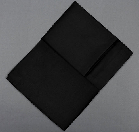 Boy's' Black Viscose Kurta Lungi And Safa Set