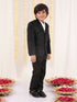 Boy's Black Velvet Blazer