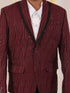 Boy's Maroon Sequined Blazer