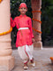 Boy's' Pink And Cream Janmashtami Special Collection