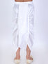 Boy's White Solid Dhoti Pants