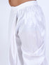 Boy's White Solid Dhoti Pants
