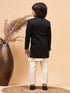 Boy's' Black Indo-Western Set