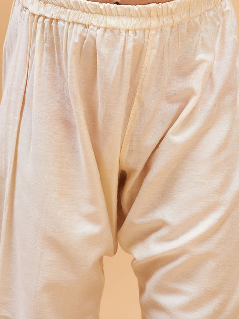 Boy's' Black Indo-Western Set