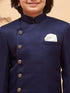 Boy's' Blue Indo-Western Set