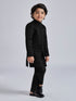 Boy's' Black Sherwani Set