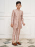 Boy's' Rose Gold Indowestern Set