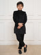 Boys' Black Indo western set