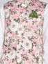 Boy's Multicolor-Base-Pink Nehru Jacket