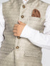 Boy's Beige Nehru Jacket