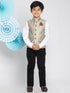 Boy's Beige Nehru Jacket