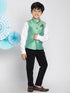 Boy's Green Nehru Jacket
