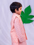 Boy's' Peach Nehru Jacket