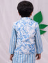 Boy's' Blue Nehru Jacket