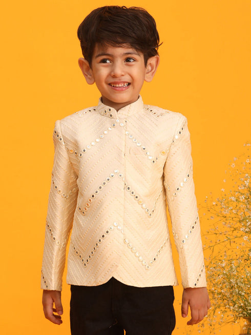 Boy's' Cream Jodhpuri