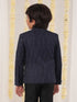 Boy's Blue Sequined Jodhpuri