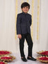 Boy's Blue Sequined Jodhpuri