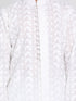 VASTRAMAY Boys White Kurta Pyjama Set