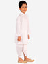 Boy's White Kurta And Dhoti Set