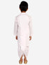 Boy's White Kurta And Dhoti Set