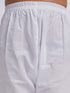 Boy's White Cotton Kurta And Pyjama And Dupatta Set