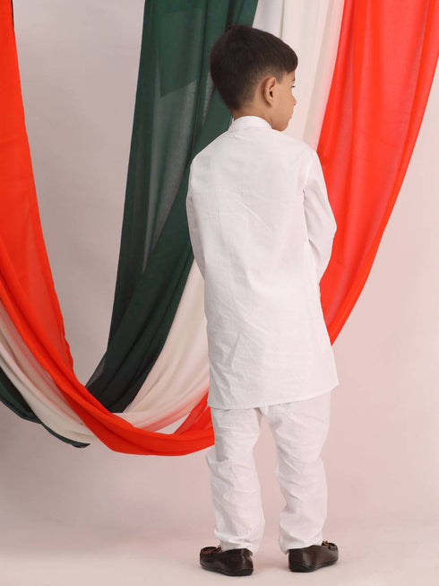 Boy's Republic Day Special Kurta Pyjama Set