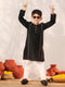 Boy's' Black Kurta Pyjama Set