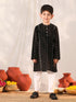 Boy's' Black Kurta Pyjama Set