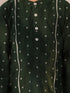 Boy's' Bottle Green Kurta Pyjama Set