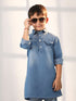 Boy's' Blue Kurta