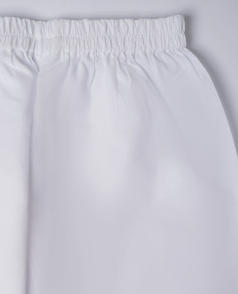 Boy's Mehendi Green Kurta Pyjama Set With Sequin Work