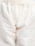 Boys' Cream Cotton Silk Blend Kurta and Pyjama Set