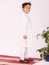 Boy's' White Kurta Pyjama Set