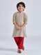 Boy's' Mint Green Kurta Pyjama Set