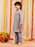 Boy's Yellow Kurta And Pyjama Set