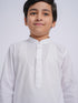 JBN Creation Boys' White Pure Cotton Kurta Pyjama Set