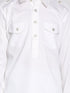 VASTRAMAY Boys' White Pathani Suit Set