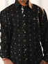 Boy's' Black Ethnic Shirt