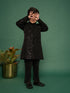 Boy's Black Sherwani Set