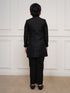 Boy's Black Sherwani And Pyjama Set