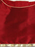 Dogs' Maroon Solid South Indian Style Lehenga Choli Set